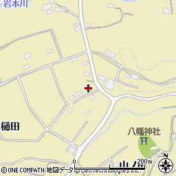 手呂区民会館周辺の地図