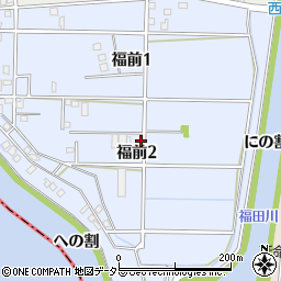 愛知県名古屋市港区福前周辺の地図