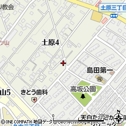 愛知県名古屋市天白区土原4丁目819周辺の地図