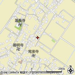 滋賀県野洲市比留田636-1周辺の地図