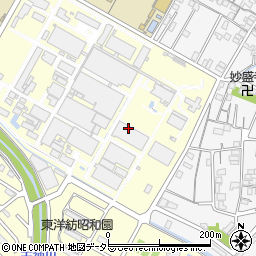 東洋紡株式会社　総合研究所守衛室周辺の地図
