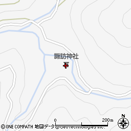 静岡県浜松市天竜区佐久間町相月284周辺の地図