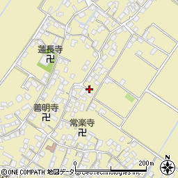 滋賀県野洲市比留田636-2周辺の地図