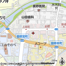 京都信用金庫園部支店周辺の地図