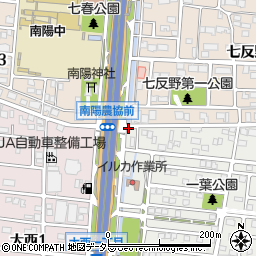 愛知県名古屋市港区南陽町大字福田七春周辺の地図