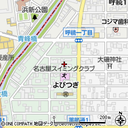 愛知県名古屋市南区汐田町3周辺の地図