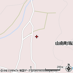 兵庫県丹波市山南町坂尻216周辺の地図