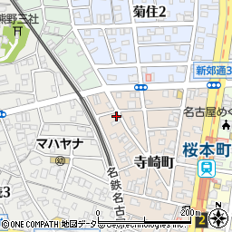 岡崎商事周辺の地図