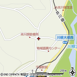 千頭郵便局周辺の地図