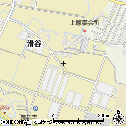 千葉県鴨川市滑谷146-1周辺の地図