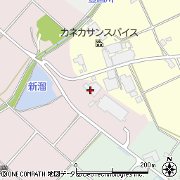 千代田空調機器株式会社　愛東工場周辺の地図