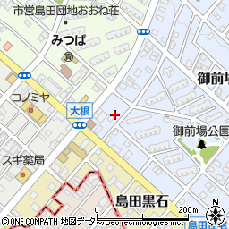 愛知県名古屋市天白区御前場町5周辺の地図