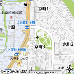 愛知県豊田市京町3丁目108周辺の地図