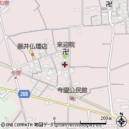 滋賀県東近江市小脇町1879-2周辺の地図