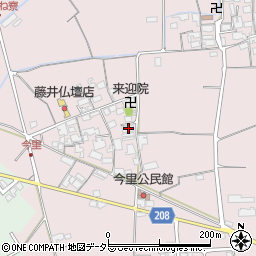 滋賀県東近江市小脇町1879-2周辺の地図