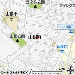 愛知県名古屋市天白区山根町周辺の地図