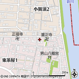 名古屋南陽町郵便局周辺の地図