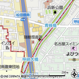 愛知県名古屋市瑞穂区神穂町7周辺の地図