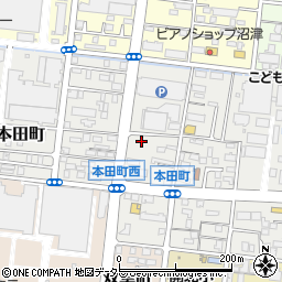 本田町公園周辺の地図