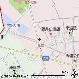 滋賀県東近江市小脇町1992周辺の地図