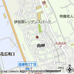 愛知県豊田市大清水町南岬周辺の地図
