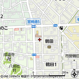 コーポ鶴田Ｂ周辺の地図