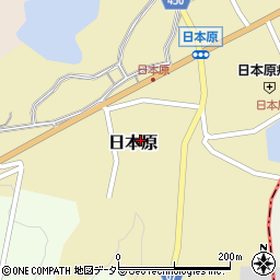 岡山県津山市日本原481周辺の地図