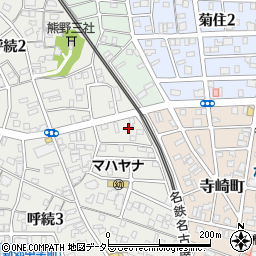 愛知県名古屋市南区呼続3丁目4周辺の地図