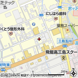 静岡県三島市南町14-8周辺の地図