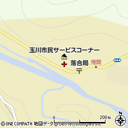 静岡市役所　生涯学習交流館玉川生涯学習交流館周辺の地図