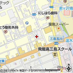 静岡県三島市南町14-18周辺の地図