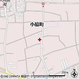 滋賀県東近江市小脇町1238周辺の地図