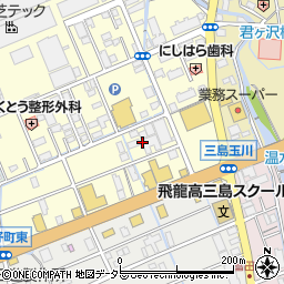 静岡県三島市南町14周辺の地図
