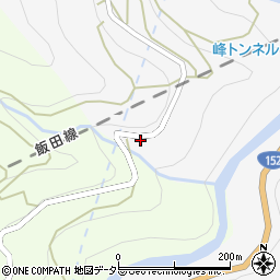 静岡県浜松市天竜区佐久間町相月1321周辺の地図