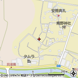 千葉県鴨川市滑谷617-2周辺の地図