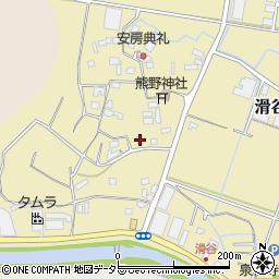 千葉県鴨川市滑谷610-3周辺の地図