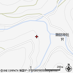 静岡県浜松市天竜区佐久間町相月271周辺の地図