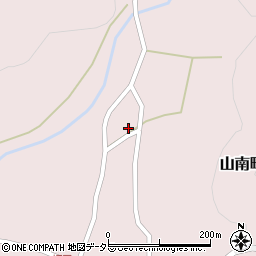 兵庫県丹波市山南町坂尻254周辺の地図