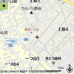 愛知県名古屋市天白区土原4丁目183周辺の地図