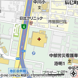 ゆうちょ銀行ＭＥＧＡドン・キホーテＵＮＹ東海通店内出張所 ＡＴＭ周辺の地図