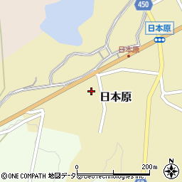 岡山県津山市日本原472周辺の地図