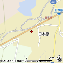 岡山県津山市日本原467周辺の地図