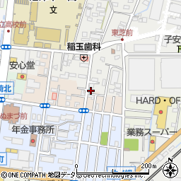 珈琲館周辺の地図