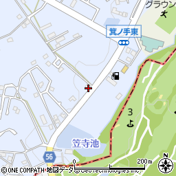 愛知県日進市赤池町箕ノ手2-1604周辺の地図