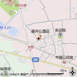滋賀県東近江市小脇町1987-6周辺の地図