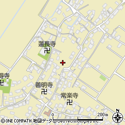 滋賀県野洲市比留田645-1周辺の地図
