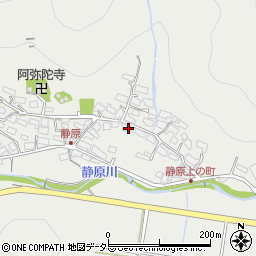 京都府京都市左京区静市静原町48周辺の地図