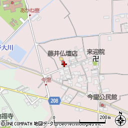 滋賀県東近江市小脇町1987周辺の地図