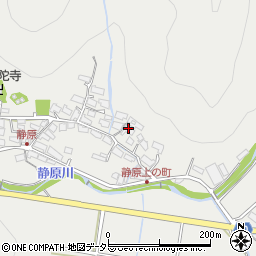 京都府京都市左京区静市静原町8周辺の地図