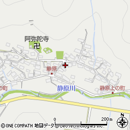 京都府京都市左京区静市静原町44周辺の地図